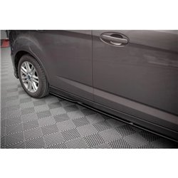 Maxton - Rajouts Des Bas De Caisse Ford C-Max Mk2 Noir Brillant