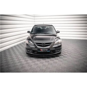 Maxton - Street Pro Lame Du Pare-Chocs Avant Mazda 3 MPS Mk1 Noir