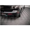 Maxton - Street Pro Lame Du Pare Chocs Arriere Mazda 3 MPS Mk1 Version américaine Noir