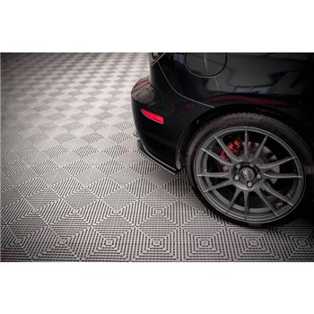 Maxton - Street Pro Lame Du Pare Chocs Arriere Mazda 3 MPS Mk1 Version américaine Noir