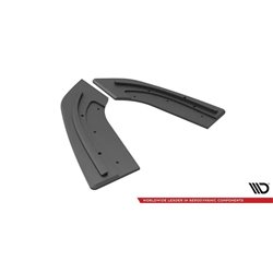 Maxton - Street Pro Lame Du Pare Chocs Arriere Mazda 3 MPS Mk1 Version américaine Noir
