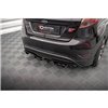 Maxton - Diffuseur Arrière Complet Ford Fiesta ST (Version 5 portes) Mk7 Facelift Noir Brillant