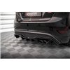 Maxton - Diffuseur Arrière Complet Ford Fiesta ST (Version 5 portes) Mk7 Facelift Noir Brillant