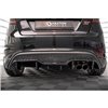 Maxton - Diffuseur Arrière Complet Ford Fiesta ST (Version 5 portes) Mk7 Facelift Noir Brillant