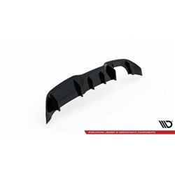 Maxton - Diffuseur Arrière Complet Ford Fiesta ST (Version 5 portes) Mk7 Facelift Noir Brillant