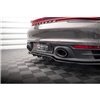 Maxton - Arriere Lame (avec une barre verticale) Porsche 911 Carrera 4S 992 Noir Brillant
