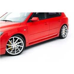 Maxton - Street Pro Rajouts Des Bas De Caisse Mazda 3 MPS Mk1 Noir