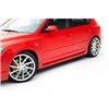 Maxton - Street Pro Rajouts Des Bas De Caisse Mazda 3 MPS Mk1 Noir