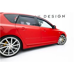 Maxton - Street Pro Rajouts Des Bas De Caisse Mazda 3 MPS Mk1 Noir