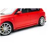Maxton - Street Pro Rajouts Des Bas De Caisse Mazda 3 MPS Mk1 Noir + Rabats Brillant
