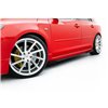 Maxton - Street Pro Rajouts Des Bas De Caisse Mazda 3 MPS Mk1 Noir + Rabats Brillant 