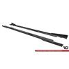 Maxton - Street Pro Rajouts Des Bas De Caisse Mazda 3 MPS Mk1 Noir + Rabats Brillant 