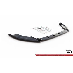 Maxton - Lame Du Pare-Chocs Avant V.2 Seat Ibiza FR/ Standard Mk5 Noir Brillant