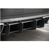 Maxton - Street Pro Central Diffuseur Arriere V.2 Audi RS3 8V Sportback Noir-Rouge