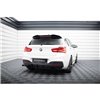 Maxton - Street Pro Central Diffuseur Arriere V.3 BMW M140i Noir-Rouge