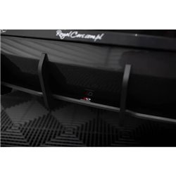 Maxton - Street Pro Central Diffuseur Arriere V.3 BMW M140i Noir-Rouge