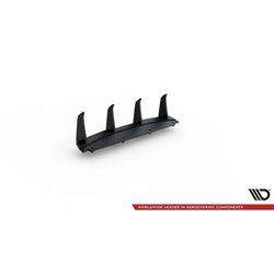 Maxton - Street Pro Central Diffuseur Arriere V.3 BMW M140i Noir-Rouge