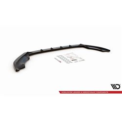 Maxton - Lame Du Pare-Chocs Avant V.1 Seat Ibiza FR/ Standard Mk5 Noir Brillant