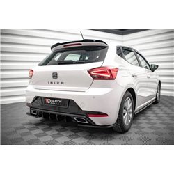 Maxton - Diffuseur Arrière Complet Seat Ibiza FR/ Standard Mk5 Noir Brillant
