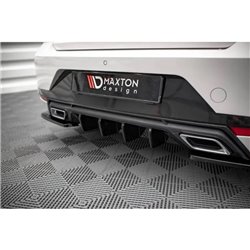 Maxton - Diffuseur Arrière Complet Seat Ibiza FR/ Standard Mk5 Noir Brillant