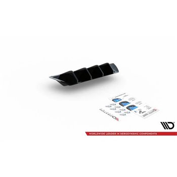 Maxton - Diffuseur Arrière Complet Seat Ibiza FR/ Standard Mk5 Noir Brillant