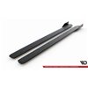 Maxton - Street Pro Rajouts Des Bas De Caisse Ford Focus ST / ST-Line Mk4 Noir-Rouge + Rabats Brillant