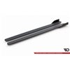 Maxton - Street Pro Rajouts Des Bas De Caisse Ford Focus ST / ST-Line Mk4 Noir-Rouge + Rabats Brillant