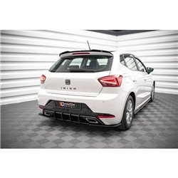 Maxton - Street Pro Central Diffuseur Arriere Seat Ibiza FR/ Standard Mk5 Noir