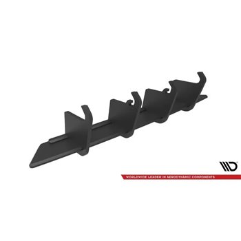 Maxton - Street Pro Central Diffuseur Arriere Seat Ibiza FR/ Standard Mk5 Noir
