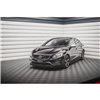 Maxton - Lame Du Pare-Chocs Avant V.2 Volvo S60 R-Design Mk2 Facelift Noir Brillant
