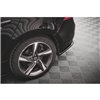 Maxton - Lames De Pare-Chocs Arrière Latérales Volvo S60 R-Design Mk2 Facelift Noir Brillant
