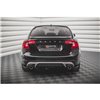 Maxton - Lames De Pare-Chocs Arrière Latérales Volvo S60 R-Design Mk2 Facelift Noir Brillant