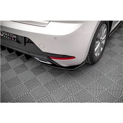 Maxton - Lames De Pare-Chocs Arrière Latérales Seat Ibiza FR/ Standard Mk5 Noir Brillant
