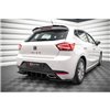 Maxton - Lames De Pare-Chocs Arrière Latérales Seat Ibiza FR/ Standard Mk5 Noir Brillant