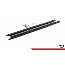 Maxton - Rajouts Des Bas De Caisse V.1 Seat Ibiza FR/ Standard Mk5 Noir Brillant