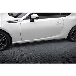 Maxton - Street Pro Rajouts Des Bas De Caisse Subaru BRZ Mk1 / Mk1 Facelift Noir-Rouge