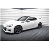 Maxton - Street Pro Rajouts Des Bas De Caisse Subaru BRZ Mk1 / Mk1 Facelift Noir-Rouge