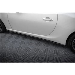 Maxton - Street Pro Rajouts Des Bas De Caisse Subaru BRZ Mk1 / Mk1 Facelift Noir-Rouge