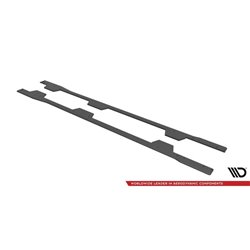 Maxton - Street Pro Rajouts Des Bas De Caisse Subaru BRZ Mk1 / Mk1 Facelift Noir-Rouge