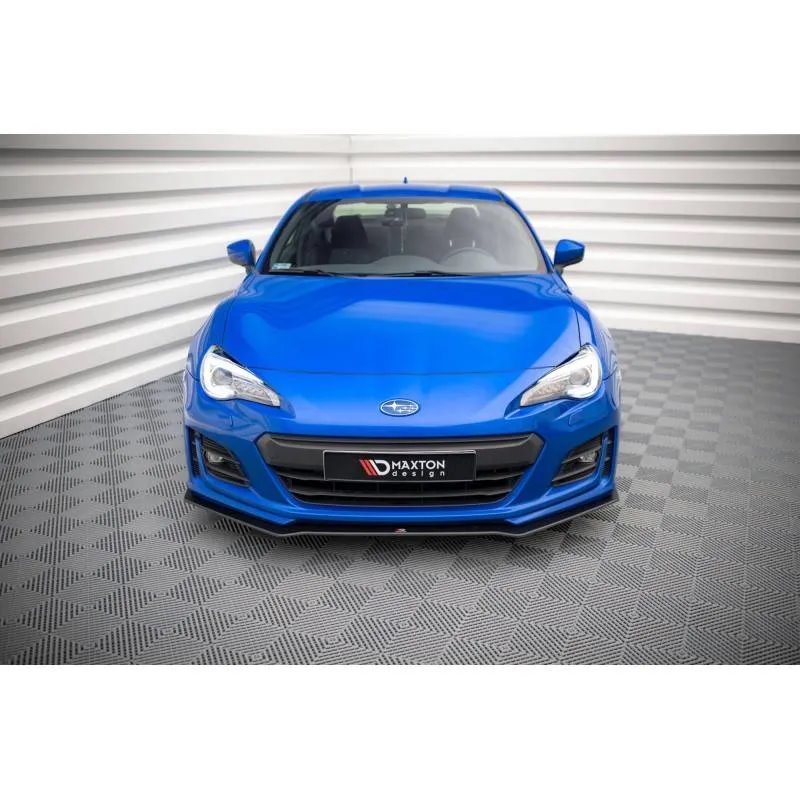Maxton - Street Pro Lame Du Pare-Chocs Avant Subaru BRZ Mk1 Facelift Noir
