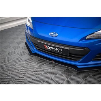 Maxton - Street Pro Lame Du Pare-Chocs Avant Subaru BRZ Mk1 Facelift Noir