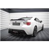 Maxton - Street Pro Central Diffuseur Arriere Subaru BRZ Mk1 / Mk1 Facelift Noir-Rouge
