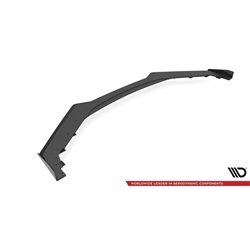 Maxton - Street Pro Lame Du Pare-Chocs Avant V.1 Subaru BRZ Mk1 Facelift Noir-Rouge + Rabats Brillant