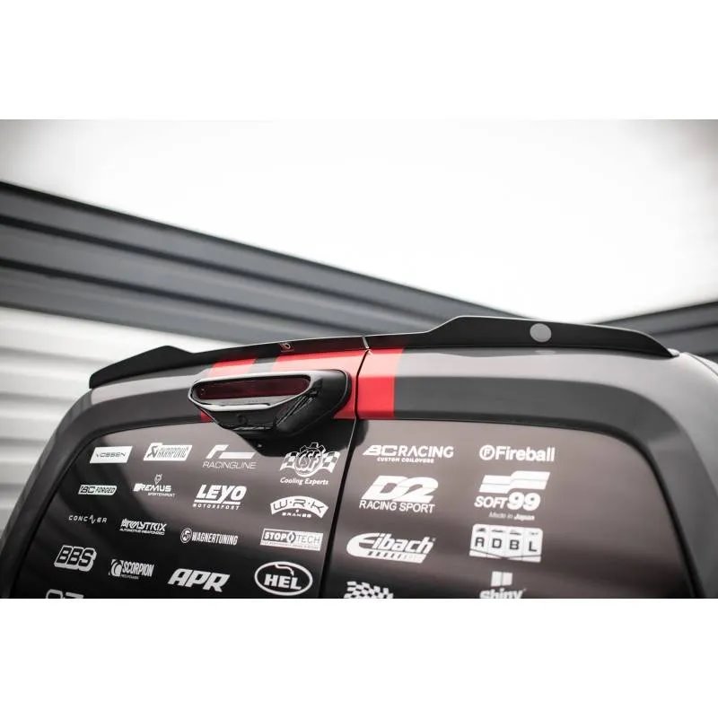 Maxton - Spoiler Cap Peugeot Partner Mk3 Noir Brillant