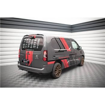Maxton - Becquet Peugeot Partner Mk3 Noir Brillant