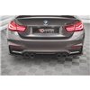 Maxton - Lames De Pare-Chocs Arrière Latérales V.3 BMW M4 F82 Noir Brillant