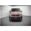 Maxton - Lame Du Pare-Chocs Avant Peugeot Partner Mk3 Noir Brillant