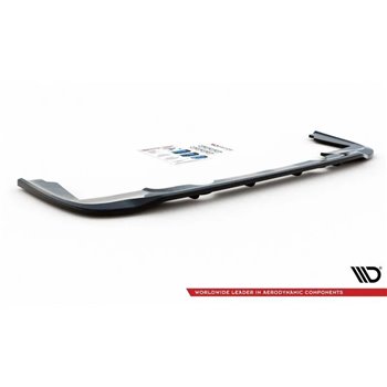 Maxton - Arriere Lame (avec une barre verticale) Peugeot Partner Long Mk3 Noir Brillant