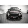 Maxton - Lame Du Pare-Chocs Avant V.1 Bentley Continental GT V8 S Mk2 Noir Brillant