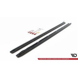 Maxton - Rajouts Des Bas De Caisse Bentley Continental GT V8 S Mk2 Noir Brillant